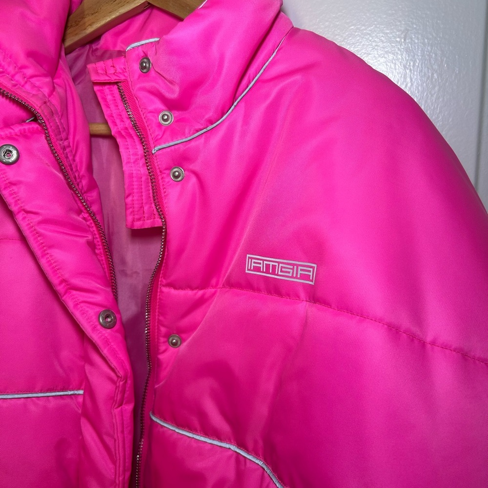 I am gia hersilla jacket | Pink Puffer Jacket